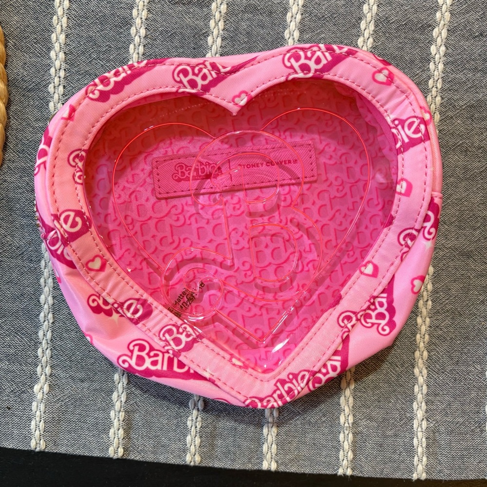 Stoney Clover Lane Barbie Heart Pouch